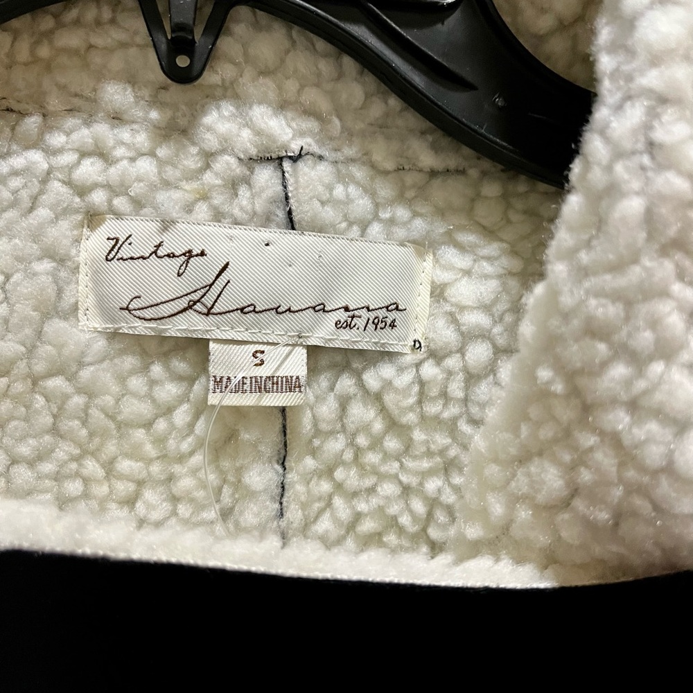 NWT Vintage Havana suede and Sherpa jacket - Picture 3 of 15